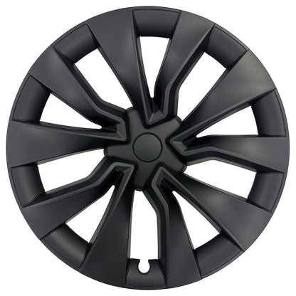 19 Inch Model 3 Highland Hubcap Design for Tesla Highland Model 3 2023-2025 Black 4pcs Wheel Covers