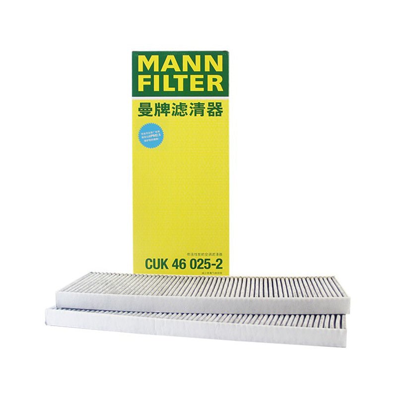 MANN - FILTER CUK46025 - 2 Cabin Air Filter for Tesla Model Y - MOTENIO