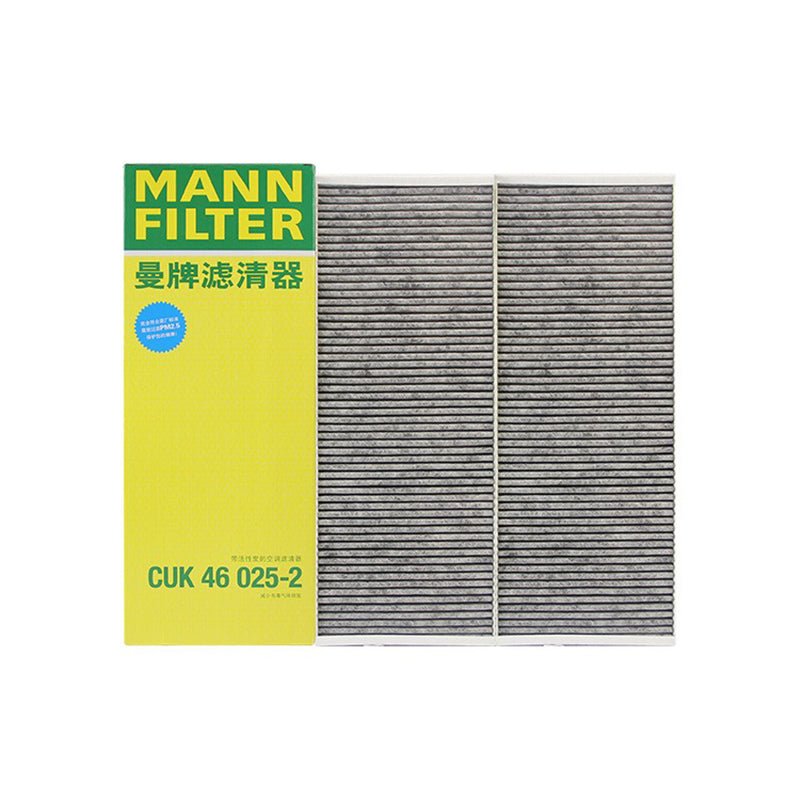 MANN - FILTER CUK46025 - 2 Cabin Air Filter for Tesla Model Y - MOTENIO