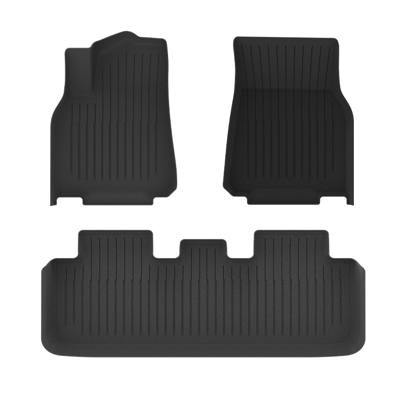 Tesla Model Y Waterproof Floor Mats All Weather Anti - Slip Floor Liners - MOTENIO